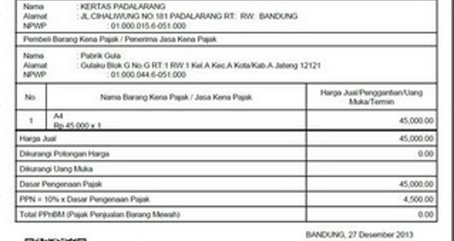 Pencantuman NIK Pada Faktur Pajak, Wajibkah ?